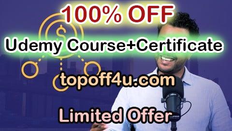 Free Coupon Code Learn How to Build Multiple Income Streams 100% OFF