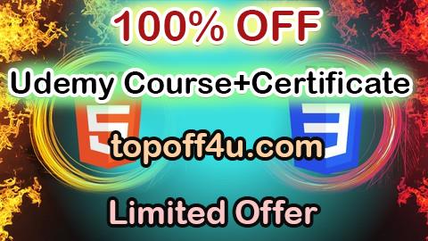 Free Coupon Code Learn HTML and CSS from Beginning to Advanced 100% OFF