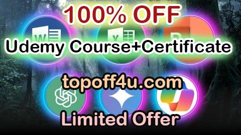 Free Coupon Code Learn Microsoft Office with ChatGPT Gemini and Copilot 100% OFF