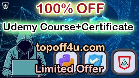Free Coupon Code Learn Python for Cybersecurity and Ethical Hacking 100% OFF