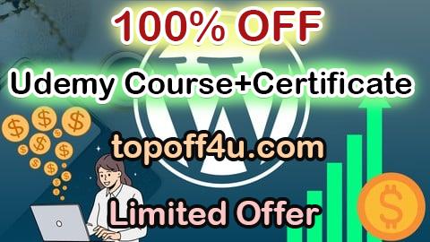 Free Coupon Code Learn Web Design using WordPress & Start Freelancing 100% OFF