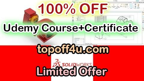 Free Coupon Code Learning SOLIDWORKS : For Students, Engineers, and Designers 100% OFF