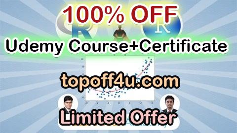 Free Coupon Code Linear Regression and Logistic Regression using R Studio 100% OFF