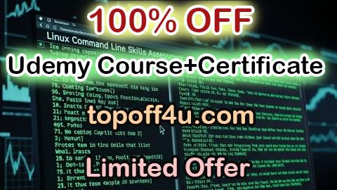 Free Coupon Code Linux Command Line Skills Assessment 100% OFF