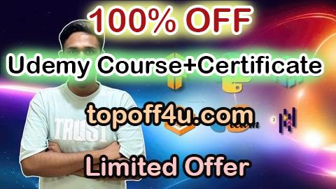 Free Coupon Code Machine Learning & Deep Learning Masterclass for Beginners 100% OFF