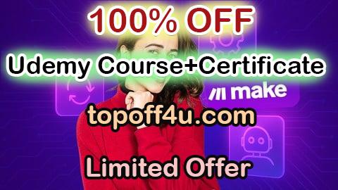 Free Coupon Code Make from beginner to pro - AI Automations and AI agents 100% OFF