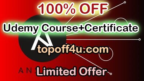 Free Coupon Code Master Ansible: Automation & DevOps with Real Projects 2025 100% OFF