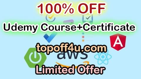 Free Coupon Code Master AWS deployment: Build & Deploy a Java full stack App 100% OFF