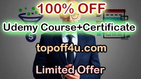 Free Coupon Code Master Course in Sales Funnel and Landing Page Optimization 100% OFF