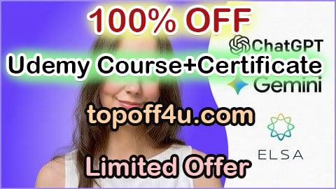 Free Coupon Code Master English with AI: Improve Fluency Fast Using ChatGPT 100% OFF