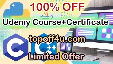 Free Coupon Code Master Java, Python, C & C++: All-in-One Programming Course 100% OFF