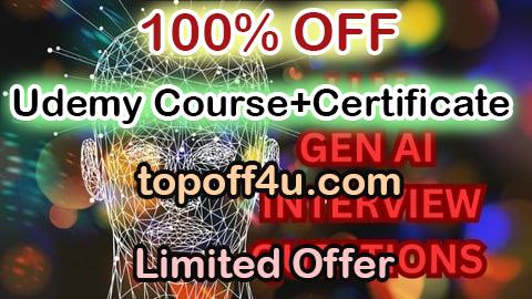 Free Coupon Code Master LLM and Gen AI: 600+ Real Interview Questions[2025] 100% OFF