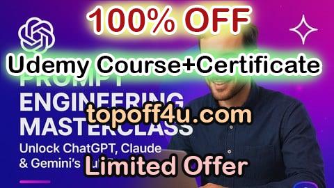 Free Coupon Code Master the Art and Science of Prompt Engineering 100% OFF