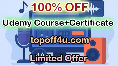 Free Coupon Code Mastering Audio Software: Complete Guide to Recording & Edit 100% OFF