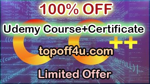 Free Coupon Code Mastering C & C++ Programming: From Fundamentals to Advanced 100% OFF