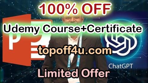 Free Coupon Code Mastering ChatGPT (AI) and PowerPoint presentation 100% OFF