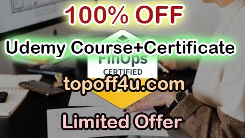 Free Coupon Code Mastering FinOps For Engineers certification Course 100% OFF