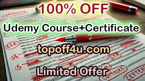 Free Coupon Code Mastering Proofreading and Editing: From Beginner to Pro 100% OFF