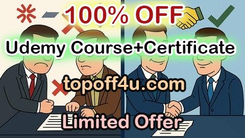 Free Coupon Code Mastering the Art of Negotiation 100% OFF