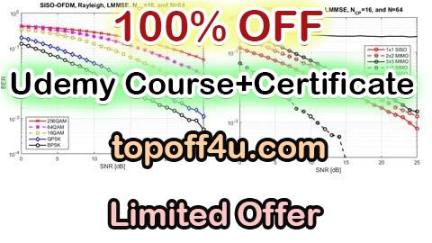 Free Coupon Code Matlab course for wireless communication engineering 100% OFF
