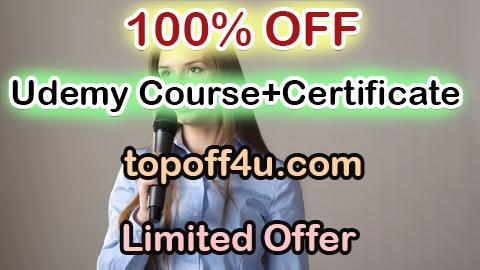 Free Coupon Code Media Training Public Speaking Training for Candidates 100% OFF