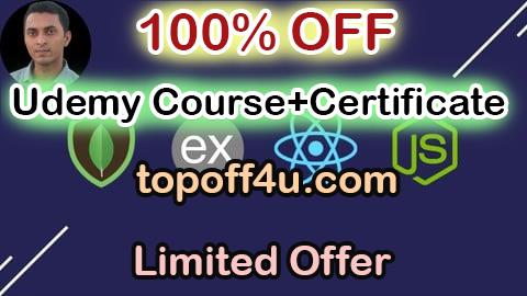 Free Coupon Code MERN Stack: All You Need to Know with Practical Project 100% OFF