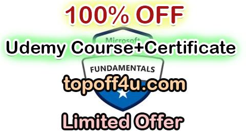 Free Coupon Code Microsoft (AZ-900) Microsoft Azure Fundamentals Exam Prep 100% OFF