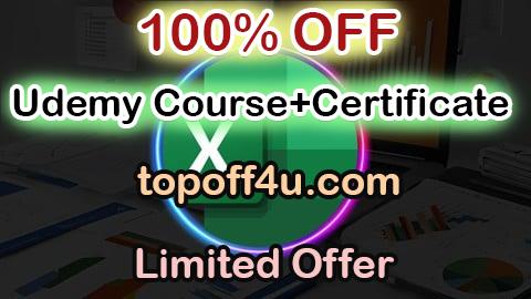 Free Coupon Code Microsoft Excel Basic to Advanced: A Complete Learning Path 100% OFF