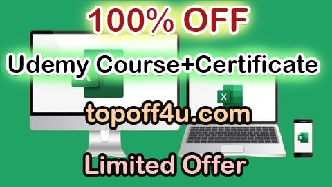 Free Coupon Code Microsoft Excel Complete Course | All in one MS Excel Course 100% OFF