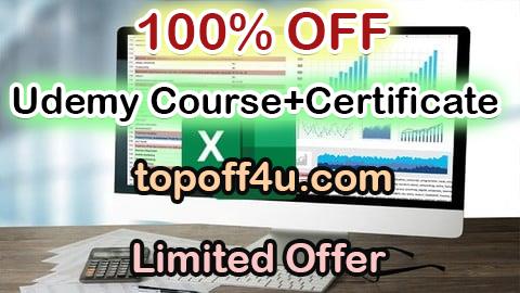 Free Coupon Code Microsoft Excel Data Analysis for Business & Finance 100% OFF