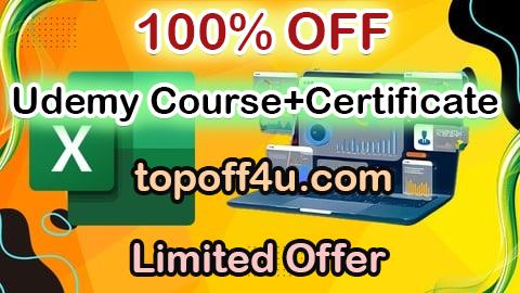 Free Coupon Code Microsoft Excel Data Analysis with Formulas and VBA 100% OFF