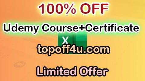 Free Coupon Code Microsoft Excel: De Principiante a Avanzado 100% OFF