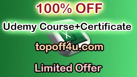 Free Coupon Code Microsoft Excel for Beginners: Excel for Everyday Use 100% OFF