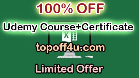 Free Coupon Code Microsoft Excel Fundamentals: A Beginners Guide 100% OFF