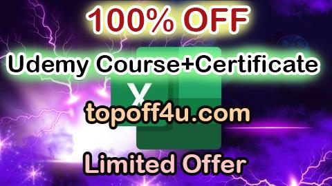 Free Coupon Code Microsoft Excel: Master Formulas, Functions, and Data Tools 100% OFF