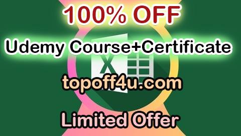 Free Coupon Code Microsoft Excel Pivot Tables With Formulas & Functions 100% OFF