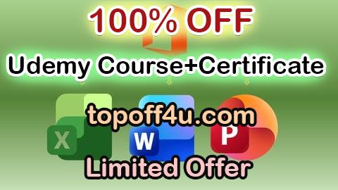 Free Coupon Code Microsoft Office All-in-One: Excel, Word and PowerPoint 100% OFF