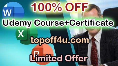 Free Coupon Code Microsoft Office Mastery Learn Word Excel and PowerPoint 100% OFF