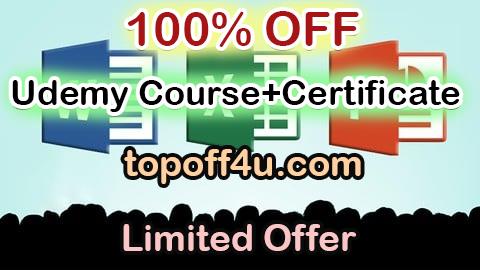 Free Coupon Code Microsoft Office: Word, Excel, PowerPoint  من الصفر للاحتراف 100% OFF