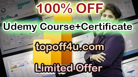 Free Coupon Code Microsoft Power BI: Data Analysis & AI Dashboards (2025) 100% OFF