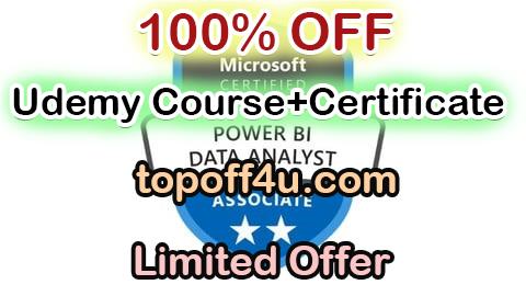Free Coupon Code Microsoft Power BI (Microsoft PL-300) Practice Exam and Test 100% OFF