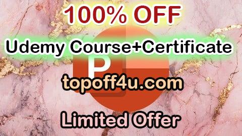 Free Coupon Code Microsoft PowerPoint: From Beginner to Presentation Pro 100% OFF