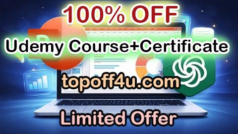 Free Coupon Code Microsoft PowerPoint Mastery Course using chatgpt 100% OFF