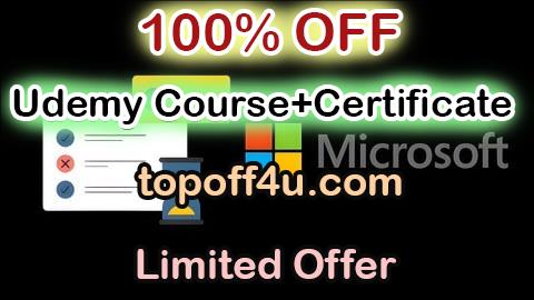 Free Coupon Code Microsoft Practice test (Word, Excel, PowerPoint) 100% OFF