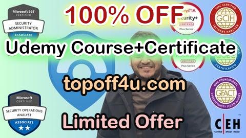 Free Coupon Code Microsoft Sentinel: End-to-End SOC Implementation Training 100% OFF