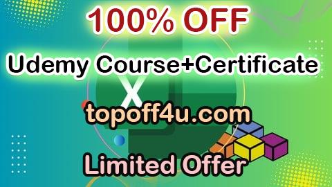 Free Coupon Code Microsoft VBA Excel Automation: Reports, Dashboards and Task 100% OFF