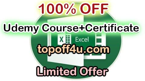 Free Coupon Code Most Essential & Popular Excel Formulas And Functions - 2024 100% OFF