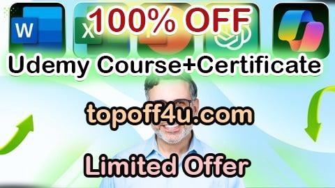 Free Coupon Code MS Office Automation MasterClass Word Excel PowerPoint 100% OFF