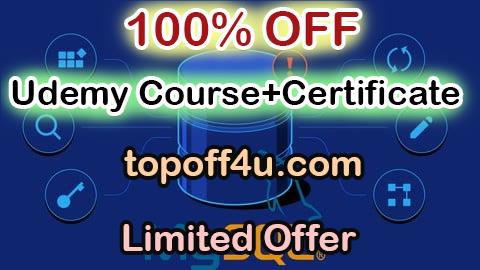 Free Coupon Code MySQL for Beginners:  A Complete Training for beginnners 100% OFF