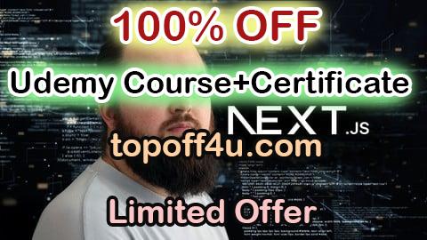 Free Coupon Code Next.js: Build Scalable React Apps with Page & App Routers 100% OFF